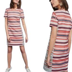 Hutch Brixton Multicolor Striped Mini Dress Size Large